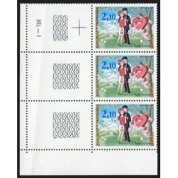 n°2354c, variété "Oiseau dans les arbres" tenant à normal, neuf ** - SUPERBE