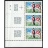 n°2354c, variété "Oiseau dans les arbres" tenant à normal, neuf ** - SUPERBE