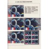 n°2571, lot de 8 variétés sur 3 pages, Vol franco-soviétique, neufs ** SUPERBE