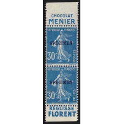 Cours d'Instruction n°192-CI 2, bandes pub "Menier / Florent" , neuf **/* - TB