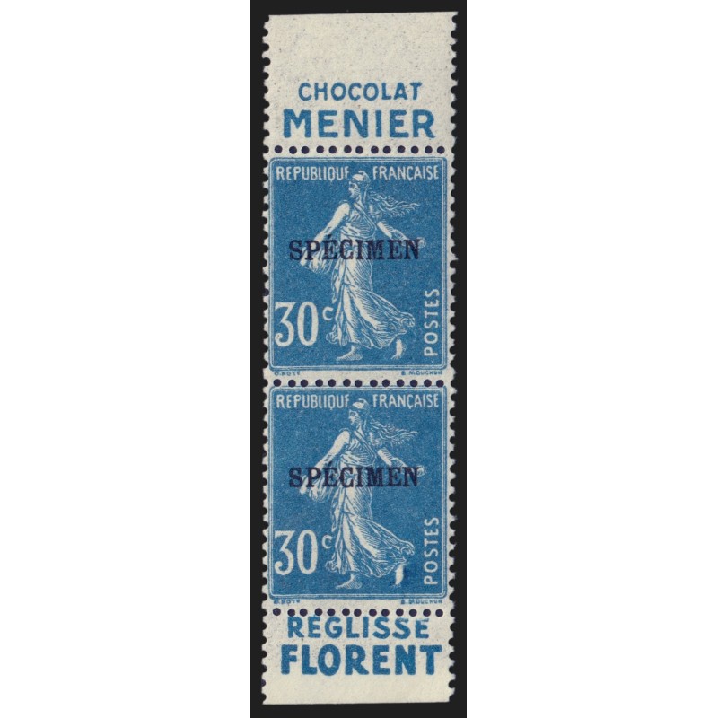 Cours d'Instruction n°192-CI 2, bandes pub "Menier / Florent" , neuf **/* - TB