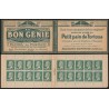 Carnet n°170-C1, Petit pain de Tortosa, Pasteur 10c vert, neuf ** - B/TB