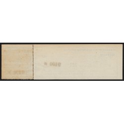 Colis Postaux de Paris pour Paris, Maury n°90, 1fr vert-clair, neuf * - TB