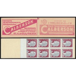 Carnet n°1263-C 1, Calberson, Marianne de Decaris, neuf ** - SUPERBE