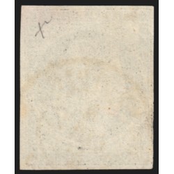 n°3, Cérès 20c noir sur jaune, oblitéré le 4 Janvier 1849 - TB