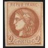 n°40B, Cérès Bordeaux, 2c brun-rouge, neuf (*) sans gomme - TB D'ASPECT