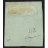 n°42B, Cérès Bordeaux 1870, 5c vert-jaune, Report 2, oblitéré - BEAU D'ASPECT