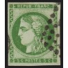 n°42Bg, Cérès Bordeaux, 5c vert, jolie nuance, oblitéré - TB