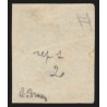 n°45A, Cérès Bordeaux, 20c bleu-clair, Type II, R1, signé A.BRUN - TB D'ASPECT