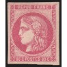 n°49a, Cérès Bordeaux, 80c rose-clair, neuf * légère trace de charnière - TB