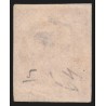 n°49, Cérès Bordeaux, 80c rose-carminé, oblitéré, pièce d'attente