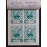 Carnet de 20 vignettes Maréchal Joffre - TB