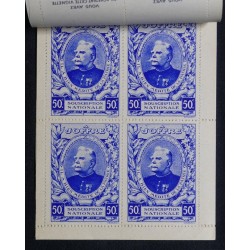 Carnet de 20 vignettes Maréchal Joffre - TB