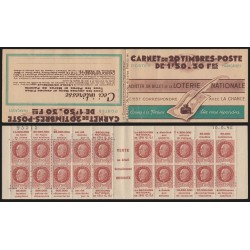 Carnet n°517-C 2, Secours National 1941, neuf ** sans charnière - TB