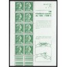 n°1010a, feuillet Marianne de Muller 12fr vert, neuf ** sans charnière - TB