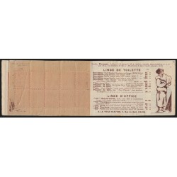 Carnet n°199-C 44, A la Toile d'Avion Histoire de la chemise, neuf * - déf.
