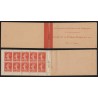 Carnet n°138-C 1, Semeuse camée 1907, 10c rouge, neuf (*) gomme altérée - déf.