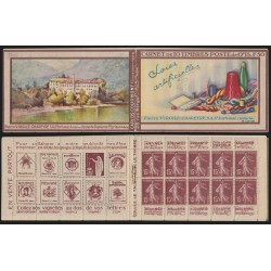 Carnet n°189-C 1, Virgile Chareyre / Antinea / Edelweiss, neuf (*) - B/TB