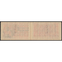 Carnet n°283-C 18, Ricqles / Mazda / Blédine / Pougues, série 294, neuf ** B/TB
