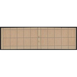 Carnet n°138-C 3, avec 1 timbre isolé au type IA, neuf (*) - B/TB