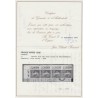 Carnet n°235-CP 1, 25c brun-jaune, Le Philopode, neuf ** , Certificat - SUPERBE