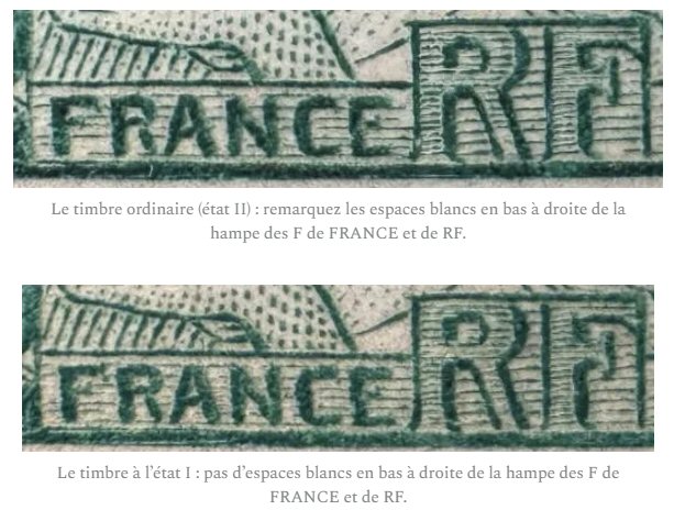 Coiffes des Provinces : état I et état II (Maison Calves)