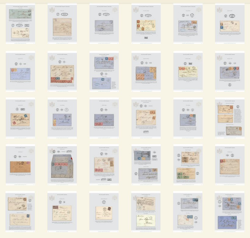 Bureaux de poste étrangers en Égypte : Collection Joseph Chalhoub