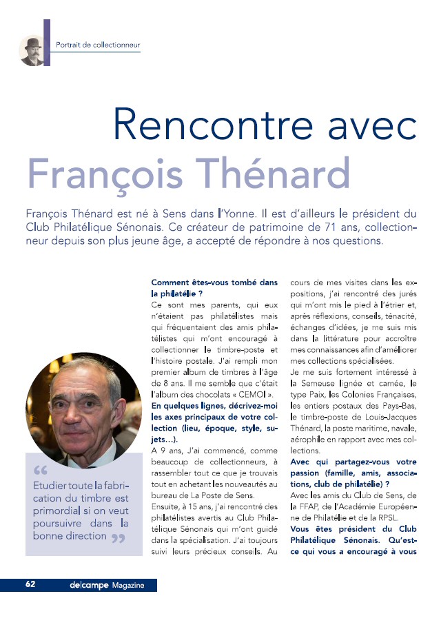 Portrait de collectionneur : rencontre avec François Thénard