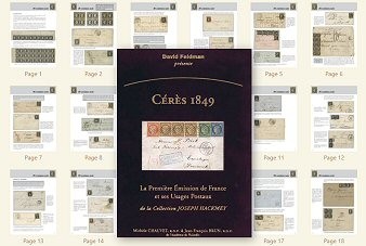 Cérès 1849, les premiers timbres de France, Collection Joseph D. Hackmey