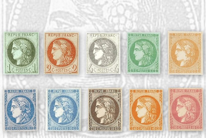 La vraie valeur de vos timbres : l'Emission de Bordeaux